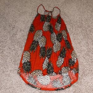 Lucky Brand Pineapple Tank